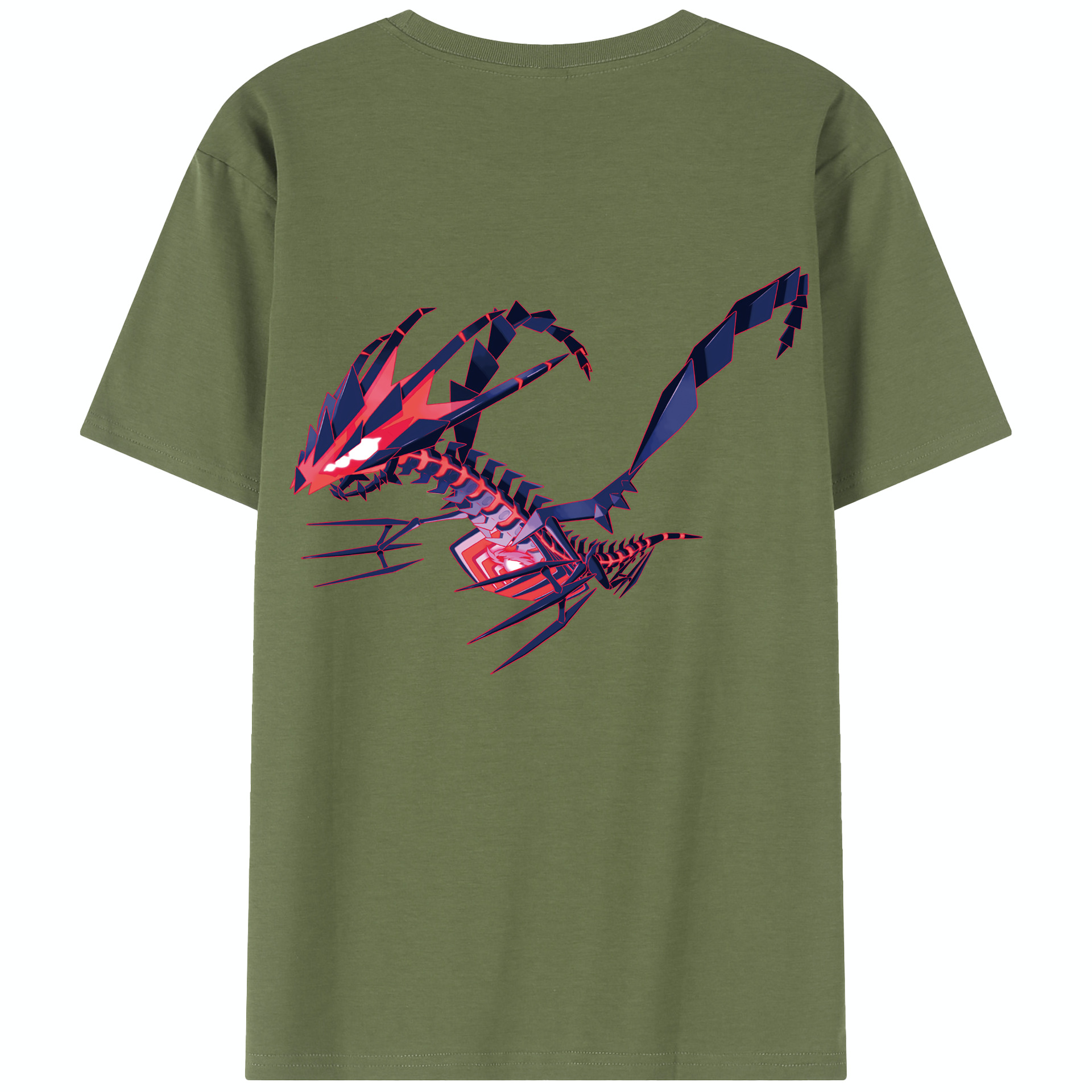 （画像用） ポケットモンスター Pokémon 綿100％半袖Tシャツ（背面プリント）